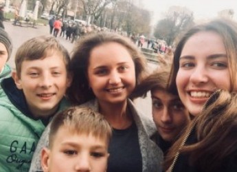 Студенти музичного коледжу разом з дітьми сиротами й дітьми воїнів АТО відвідали Львів